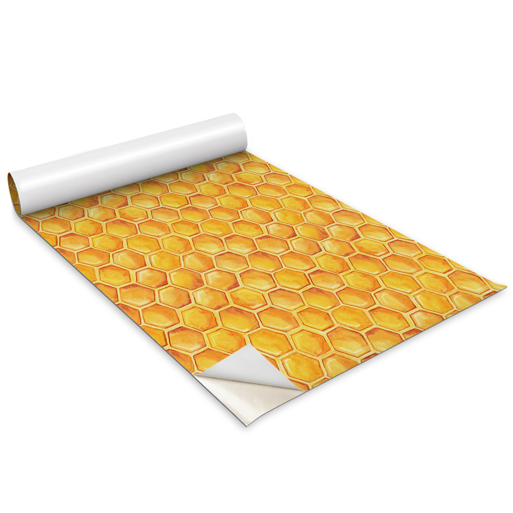 Naklejka na meble Rysunkowy plaster miodu