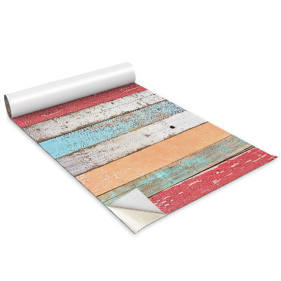 Nalepka na meble Kolorowe deski