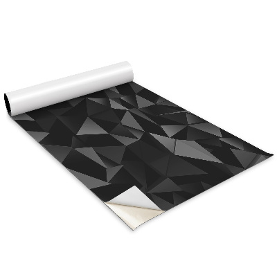 Naklejka na meble Ciemne trójkąty efekt 3D