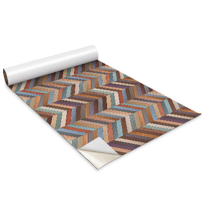 Folia do oklejania mebli Kolorowe deseczki