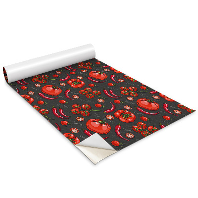 Naklejka na meble Papryczki i pomidor