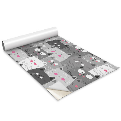 Nalepka na meble Wesołe koty