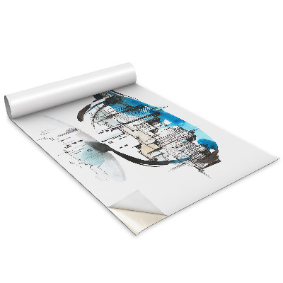 Folia do oklejania mebli Miasto w okularach