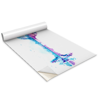 Naklejka na meble Park zakochana para skrzypce