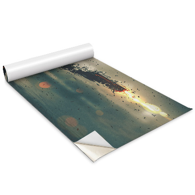 Folia do oklejania mebli Postać Fantasy z bronią