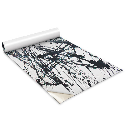 Naklejka na meble Czarne rozbryzgi pędzla