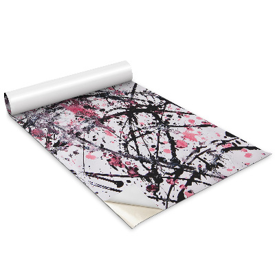 Nalepka na meble Poplamiona farbą ściana