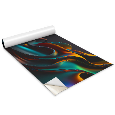 Folia do oklejania mebli Kolorowa nowoczesna sztuka