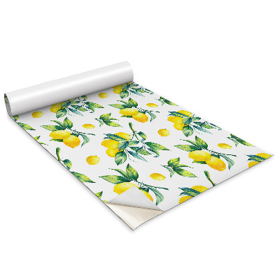 Naklejka na meble Gałązki liści i cytryn