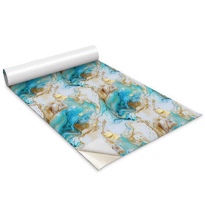 Nalepka na meble Błękitny marmur