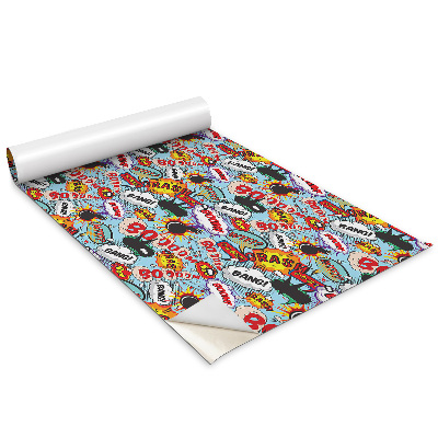 Folia do oklejania mebli Wybuchowy wzór Booom