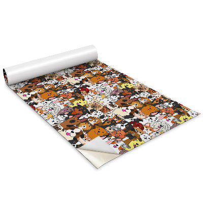 Naklejka na meble Wzór dla wielbicieli psów