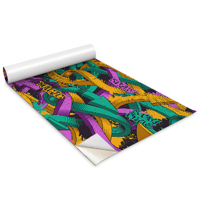 Folia do oklejania mebli Młodzieżowy wzór Strzałki Graffiti