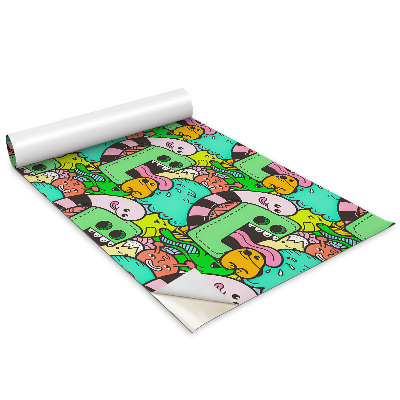 Naklejka na meble Wesołe kolorowe stworki