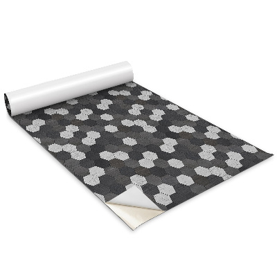 Nalepka na meble Szare sześciany wzór