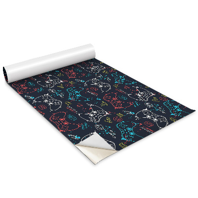 Nalepka na meble Pady do konsoli Gamingowy wzór