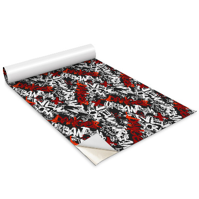 Nalepka na meble New York Danger Napisy