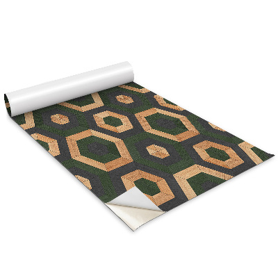 Folia do oklejania mebli Drewniane heksagony