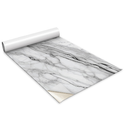 Naklejka na meble Jasny marmur z czarnymi żyłami