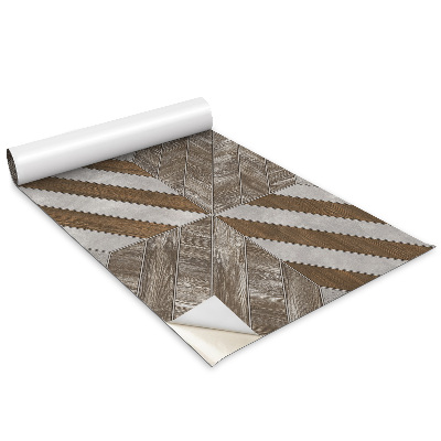 Naklejka na meble Wzór drewniana szachownica