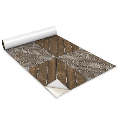 Nalepka na meble Drewniana szachownica