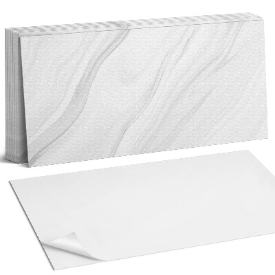 Panel ścienny do kuchni Wzór marmurowy z falami