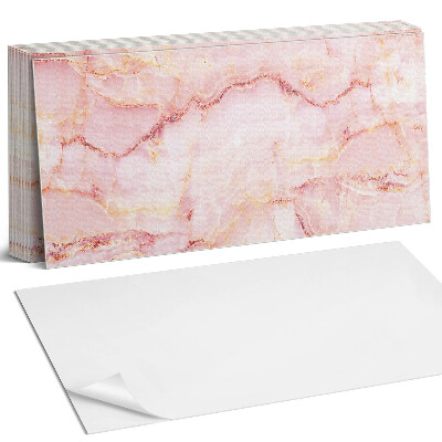 Panel samoprzylepny na ścianę Wzór marmurowy z falami