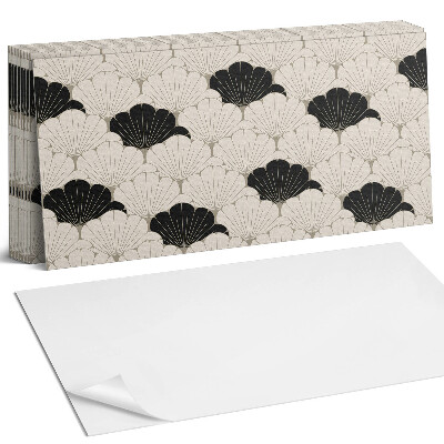 Panel samoprzylepny na ścianę Stylowy wzór liści