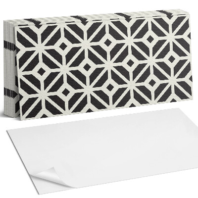 Panel samoprzylepny na ścianę Geometryczny wzór z rombami