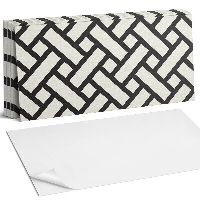 Panel samoprzylepny na ścianę Spleciony wzór geometryczny