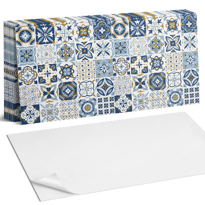 Panel ścienny do kuchni Wzory kafli dekoracyjnych