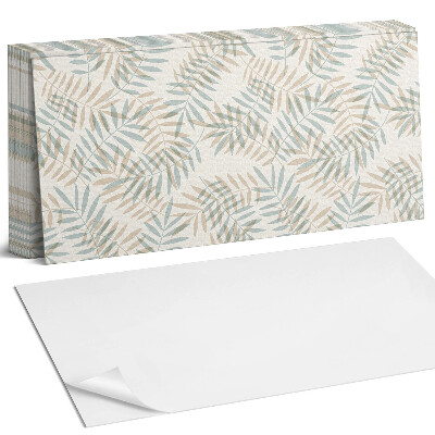 Panel samoprzylepny na ścianę Liście w delikatnym wzorze