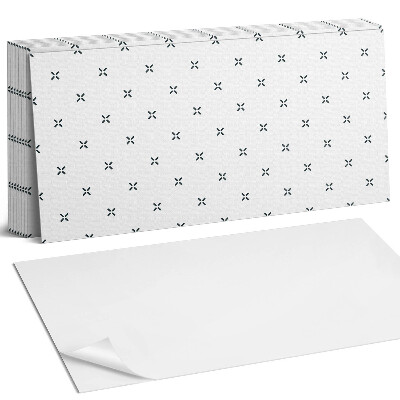 Panel samoprzylepny na ścianę Prosty wzór krzyżyków