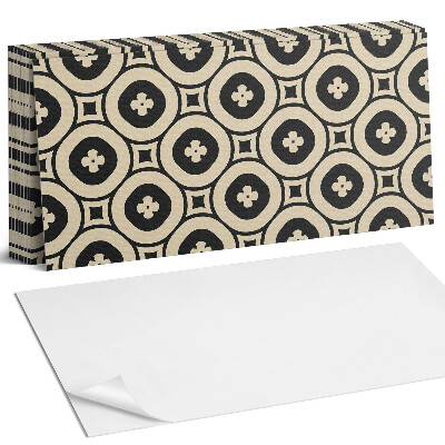 Panel samoprzylepny na ścianę Geometryczny wzór z kwadratami