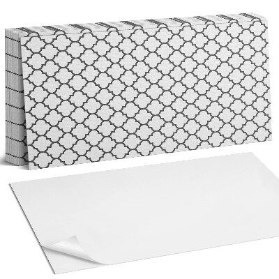 Panel samoprzylepny na ścianę Wzór z symetrycznymi kształtami