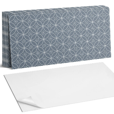 Panel samoprzylepny na ścianę Wzór kwiatowych ornamentów