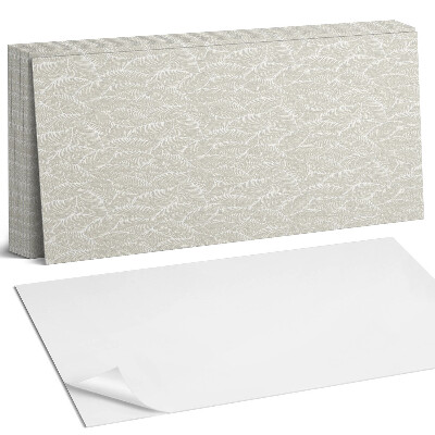 Panel samoprzylepny na ścianę Wzór liści w układzie