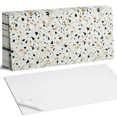 Panel samoprzylepny na ścianę Wzór z kamieniami w tle