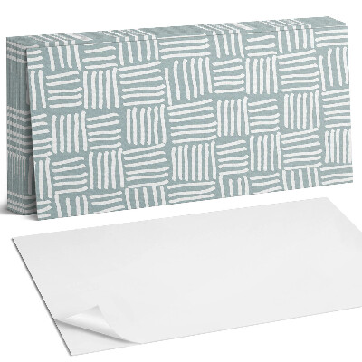 Panel samoprzylepny na ścianę Geometryczny wzór linii