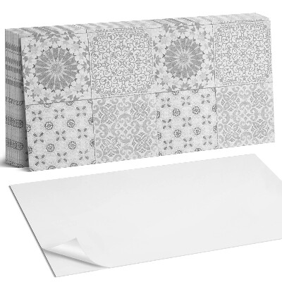 Panel samoprzylepny na ścianę Wzory geometryczne i kwiatowe