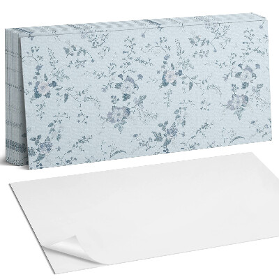 Panel samoprzylepny na ścianę Kwiatowy wzór na tle