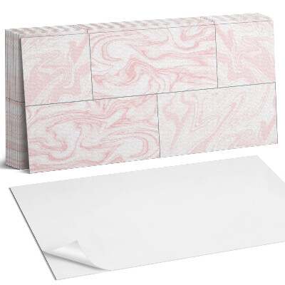 Panel ścienny do kuchni Wzór marmurowy z falami