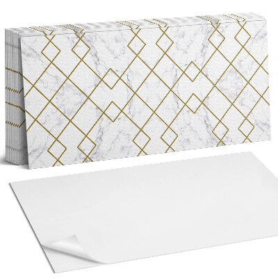 Panel ścienny do kuchni Geometryczne wzory na tle