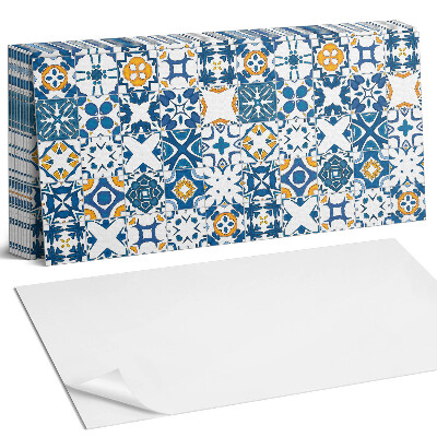 Panel ścienny do kuchni Wzory mozaikowe w układzie