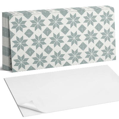 Panel dekoracyjny Geometryczne wzory kwiatowe