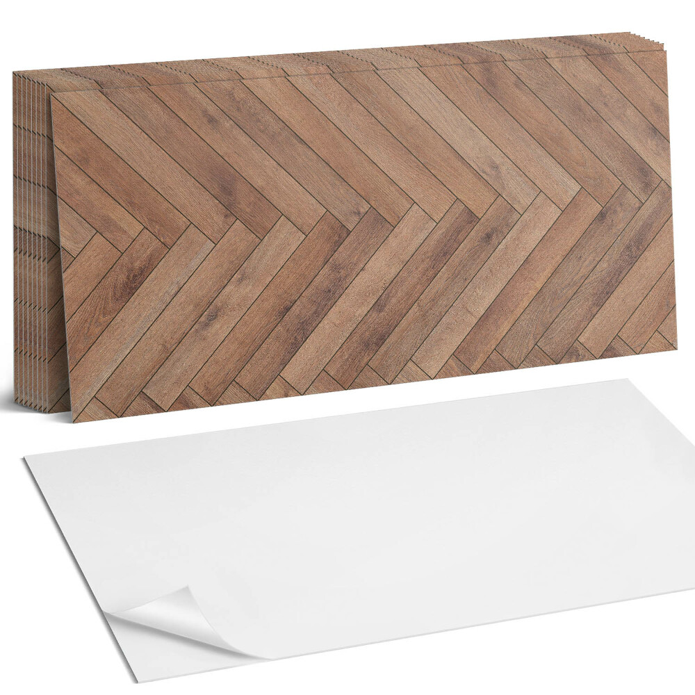 Panel dekoracyjny Wzór desek w jodełkę