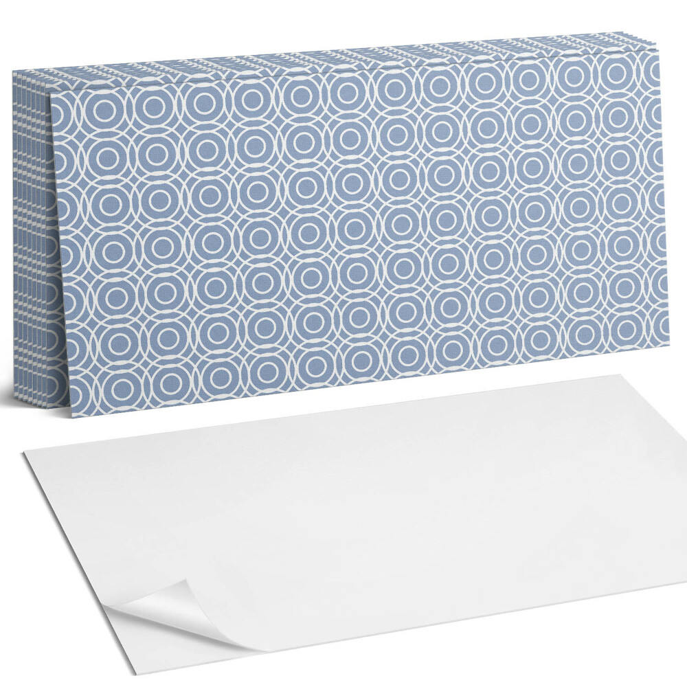 Panel samoprzylepny na ścianę Geometryczny wzór okręgów