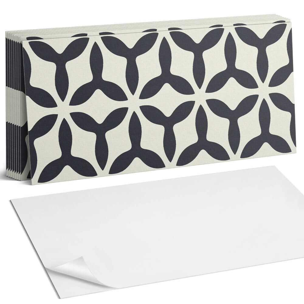 Panel samoprzylepny na ścianę Stylowy wzór z płetwami