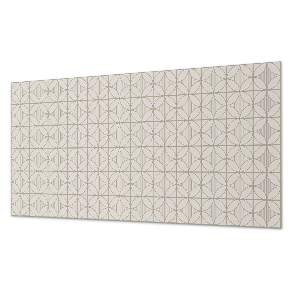 Panel samoprzylepny na ścianę Geometryczny wzór z okręgami