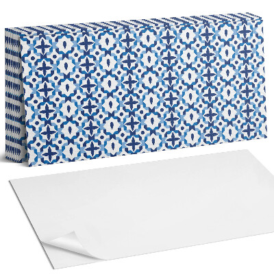 Panel ścienny do kuchni Geometryczny wzór kwiatowy